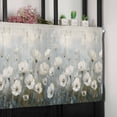 thumbnail image 6 of Spring White Floral Valances for Windows Farmhouse Kitchen Curtains Valances Rod Pocket Valance Curtains for Kitchen Windows Botanical Abstract Oil Painting Plant Window Valances for Bathroom 54"x18", 6 of 6