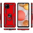 thumbnail image 2 of A42 5G Case, Samsung Galaxy A42 5G Case Military Grade Protective Samsung A42 5G Cases Cover with Ring Car Mount Kickstand for Samsung Galaxy A42 5G - Red, 2 of 6
