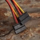 thumbnail image 4 of Cable 5 uds 4 pines IDE macho a doble SATA Y divisor hembra HDD Cable adaptador de corriente, 4 of 5