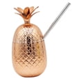 thumbnail image 3 of Con tubo para beber, tazas para cócteles, cerveza, jugo, taza única reutilizable con pajita de limón Bronce, 3 of 6