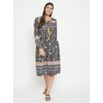 thumbnail image 1 of Gypsie Blu Women's Floral Dresses Summer Long Sleeves Casual Dress Printed Knee Length Dress for Ladies and Girls, 1 of 1
