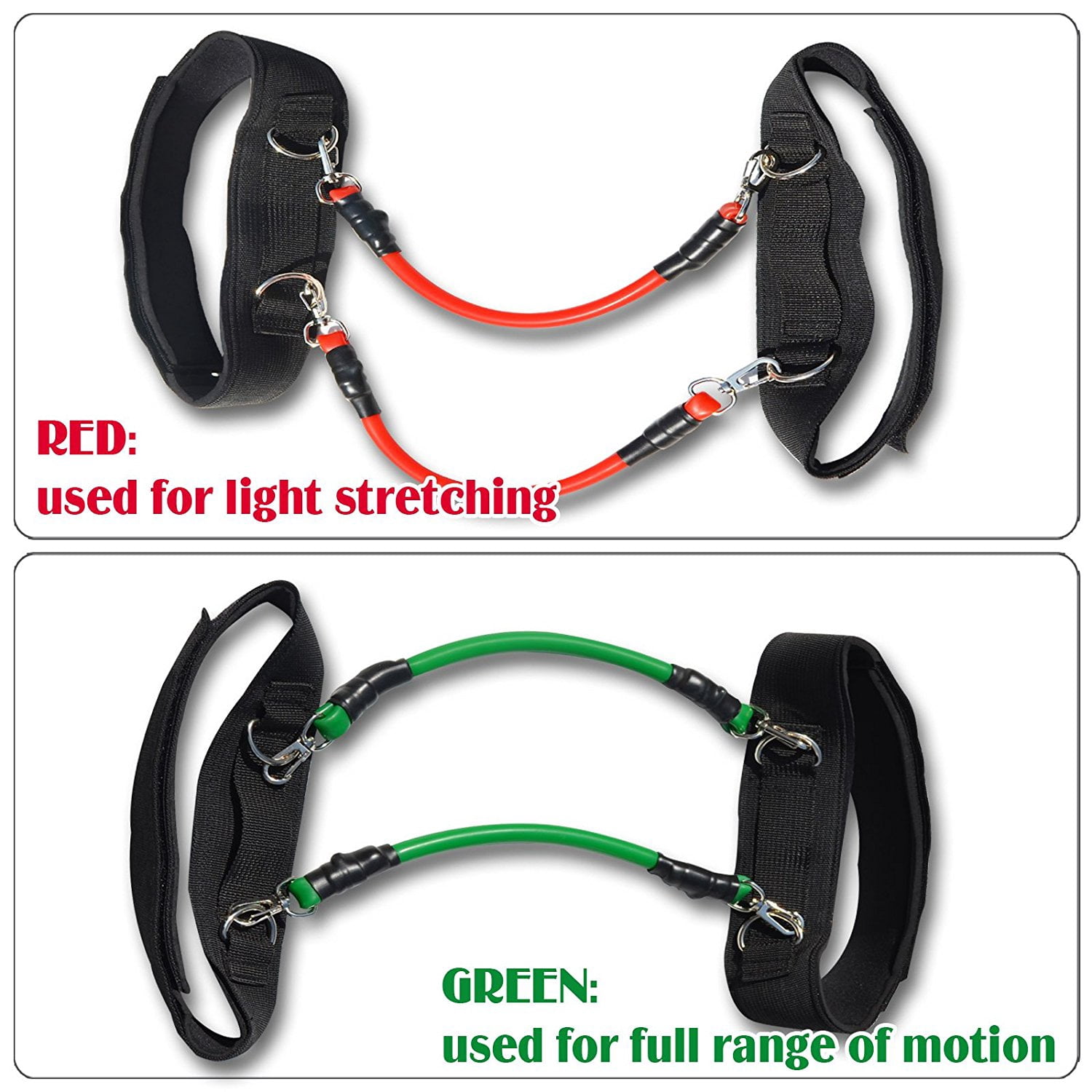 Strong Camel Kinetic Bands Cheerleading Resistance Bands Cheer Fitness Jump Higher Toe Touch Stunt Strap