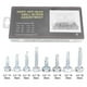 thumbnail image 2 of Kit surtido de tornillos autorroscantes, 200 piezas Tornillo autorroscante de metal duradero Tornillo autorroscante Funcionalidad inteligente, 2 of 8