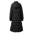 thumbnail image 3 of Winter Coats for Women Puffer Plus Size Waterproof Long Jackets Hooded Warm Winter Coat (Black XL), 3 of 8
