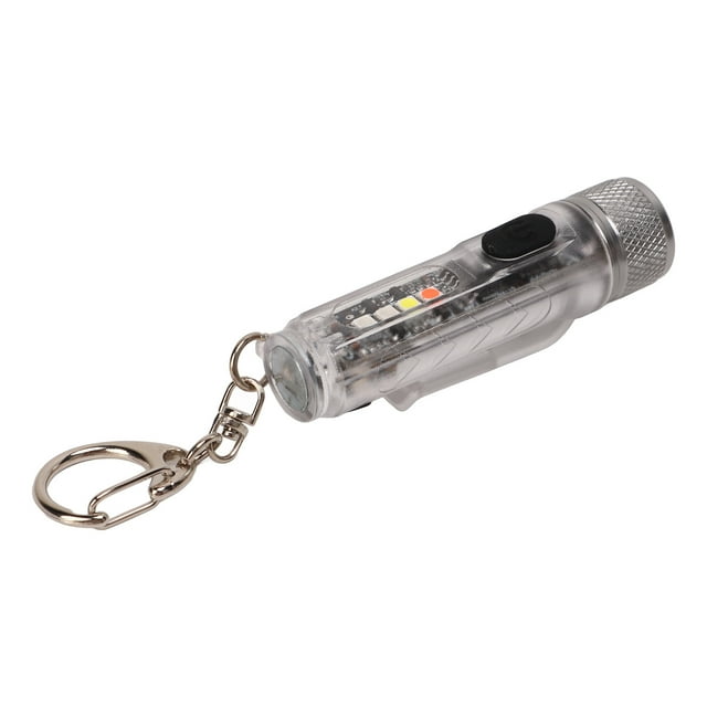 Pequeña Linterna Recargable Múltiples Modos de Luz Luz LED de Llavero Perfecta para Actividades Al Aire Libre ANGGREK Otros