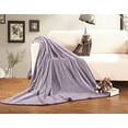 thumbnail image 1 of Elegant Comfort Micro Fleece Ultra Plush Luxury Solid Blanket, King/California King, Green, 1 of 4