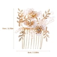 thumbnail image 2 of CATIEBYE Accesorio De Peine Dorado Con Para Femenino En Eventos Formales Y Bodas, 2 of 6