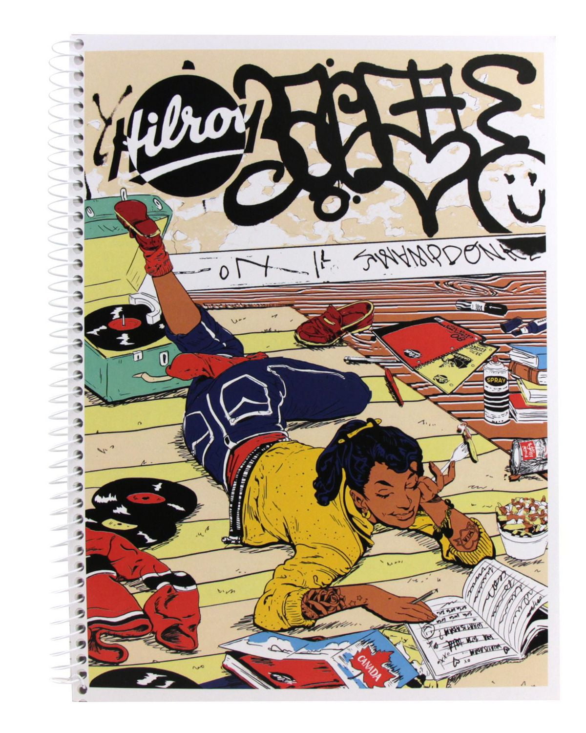 Hilroy 180pg Retro Notebook