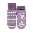 thumbnail image 3 of MUK LUKS Women's Thermal Slipper Socks, 2 pairs, 3 of 5