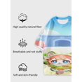 thumbnail image 4 of T-shirt short sleeve round neck summer casual loose JW1793, 4 of 5