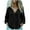 Black, variant on Cotton and Linen Shirts for Women Lightweight Long Sleeve V Neck Tunic Shirts Loose Fit Boho Summer Tops Spring Vacation Casual Travel Blouses Light Blue M