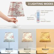 BZSMCE Table Lamp Creative Rose Garden Elegance Pattern Simple Pattern Night Light