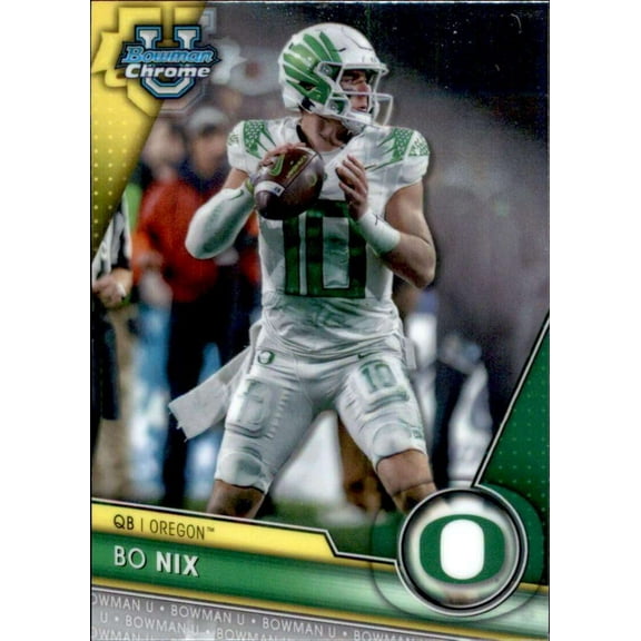 NFL 2023 Bowman Chrome University   Bo Nix #159