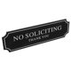 thumbnail image 5 of unbranded De Puerta No Solicitar Resistente En Acrílico Negro Para Uso Doméstico, 5 of 8