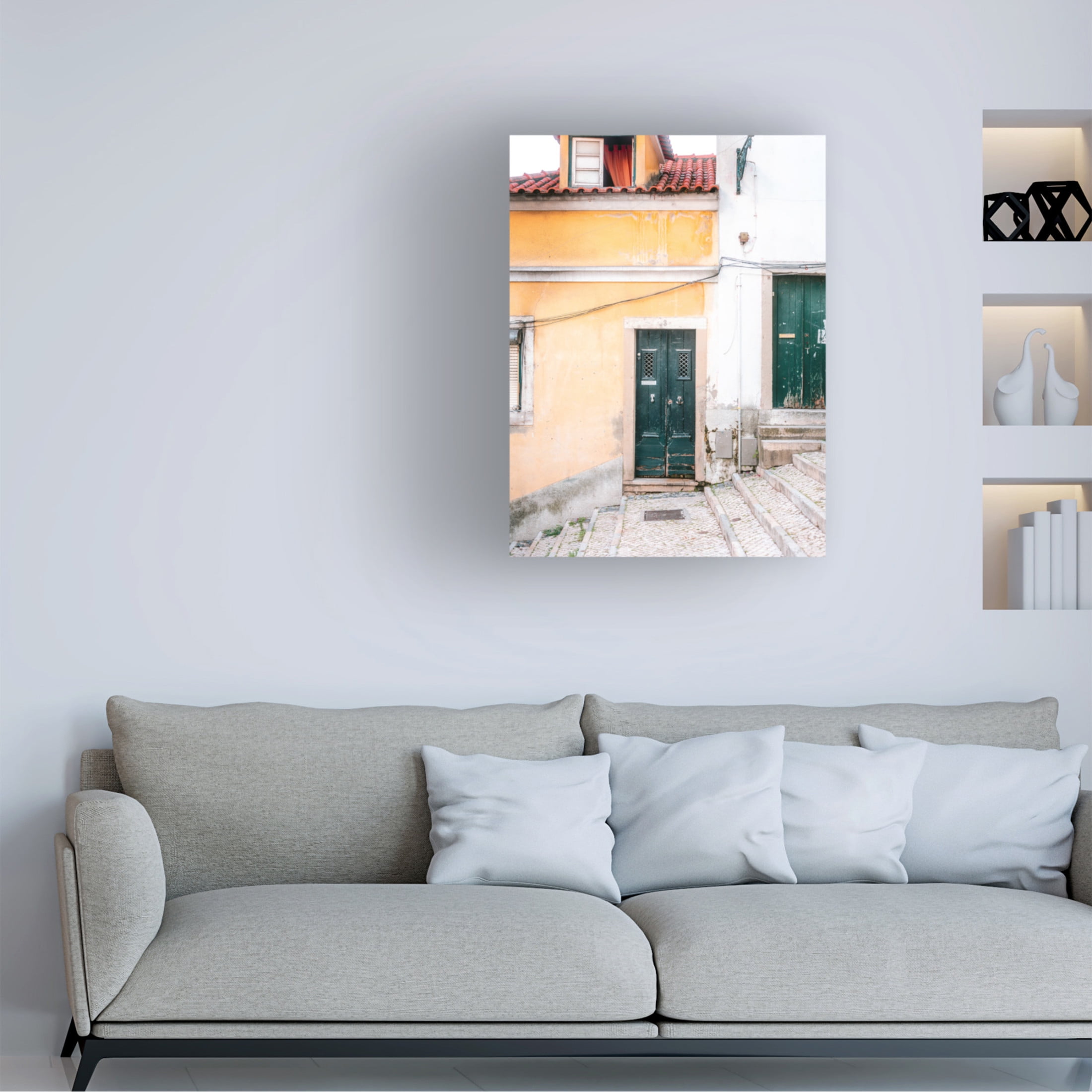 Trademark Fine Art Raisa Zwart Lisbon Canvas Wall Art
