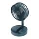 thumbnail image 4 of Ventilador de escritorio pequeño, ventilador recargable portátil, ventilador de escritorio, ventilador de mesa ajustable de 180°, ventilador de escritorio USB plegable con 3 velocidades de viento ajus, 4 of 14