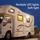 thumbnail image 3 of Luz Led de techo para autocaravana Interruptor táctil para autocaravana Camping Ehuebsd coche toldo accesorios de decoración, 3 of 8