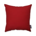 thumbnail image 3 of Pillow Perfect 599168 15.5 in. Country Home Snowflakes Square Red & Biscuit Throw Pillow, 3 of 4