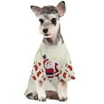 thumbnail image 3 of KHONTS Christmas Family Pajamas Matching Sets Long Sleeve Top and Pants Festive Xmas Outfit Cozy Sleepwear with Pets Pets S, 3 of 5