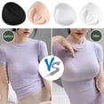 thumbnail image 4 of Joernso Bra Pad Ultra Thick Good Breathability Bra Insert Triangle Sponge Push Up Bra Pad Women Invisible Insert Swimsuit Bikini Breast Enhancers Chest Cup Pads Accessories, 4 of 7