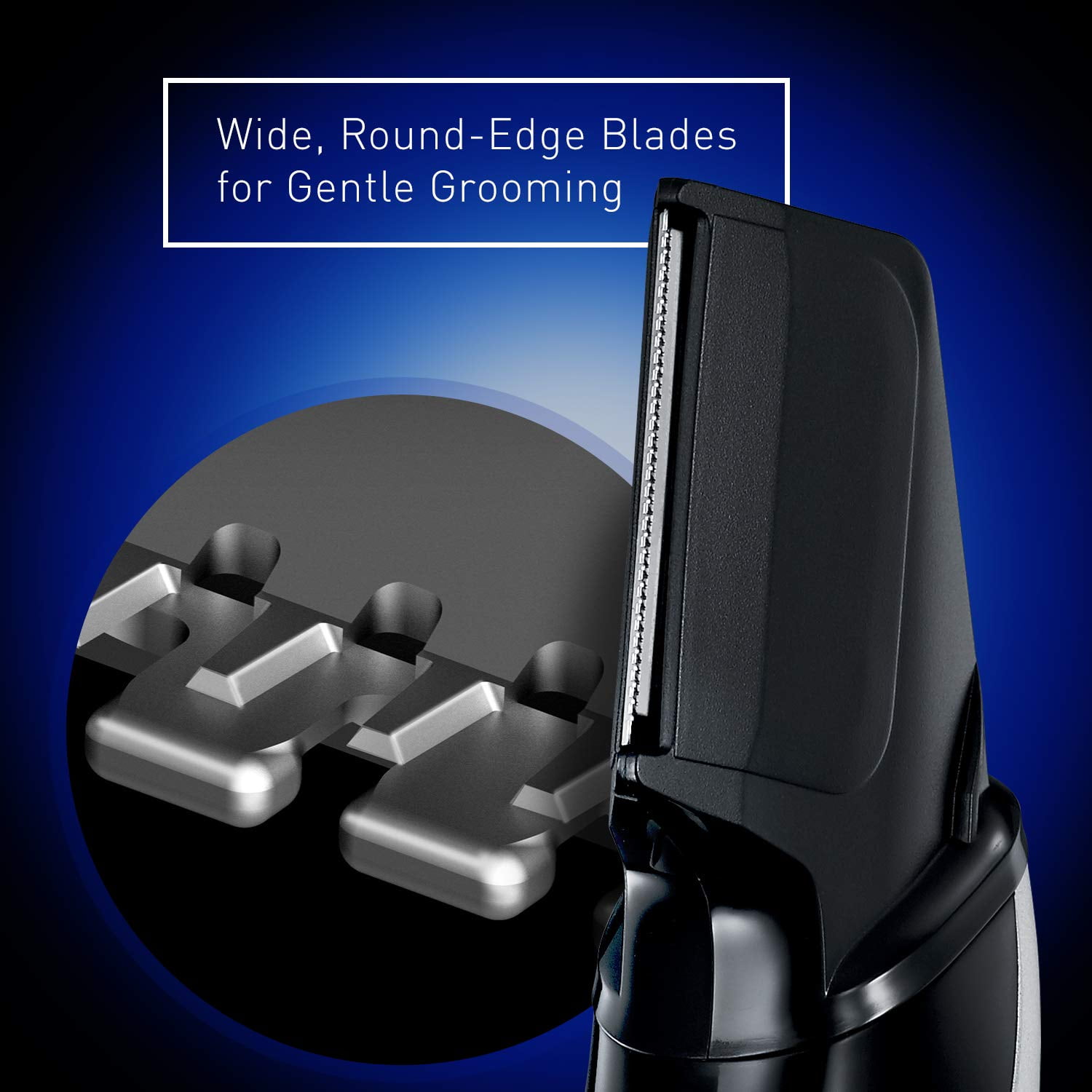 Panasonic Electric Body Groomer and Trimmer for Men ER-GK60-S, Cordless,  Showerproof with 3 Comb Attachments, Washable