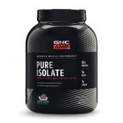 GNC AMP Pure Isolate - Cookies and Cream, 70 Servings, 25 Grams of Whey Protein