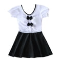thumbnail image 1 of Eigraketly Traje de baño para niños Estilo de moda y colores brillantes Traje de baño Vestido de traje de baño Traje de baño en blanco y negro SG, 1 of 6