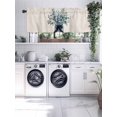 thumbnail image 7 of Kitchen Valances for Window, Eucalyptus Leaves in Vase Light Filtering Rod Pocket Valance Curtain, Retro Country Plant &nbsp;Short Curtains Window Topper for Bedroom Bathroom Living Room 54x18in, 7 of 7