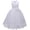 White, variant on Shldybc Toddler Girls Solid Color Flowers Net Yarn Bowknot Birthday Party Flowers Gown Kids Dresses, Summer Savings Clearance