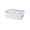 B, variant on Dmlowu Clear Plastic Fruit Storage Containers for Fridge, Leak Proof Airtight Stackable Meal Prep Containers, Large Food Containers for Veggie Berry Grain Fresh Food