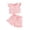 Pink toddler girl sets jgsd5, variant on GXWEA Girls Toddler Clothes 12 Month Girl Clothes Summer Toddler Girl Clothes Baby Girl Sleeveless Shirt Shorts Set Cute Outfits