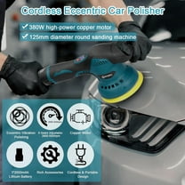 Cordless Car Buffer Polisher kit, 2000mAh 21V Battery, 6 Inch Car buffer Waxer Kit, 8 Variable Speed Polisher for Car Detailing,Boat Sanding,Scratch Removing