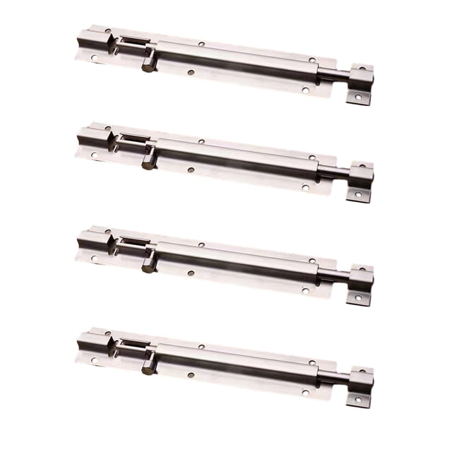 Maytalsory 4pcs/set Stylish Door Upgrade Home Security With Easy Installation Satisfaction Guaranteed Sliding Door Lock 6 inch 1 Pc