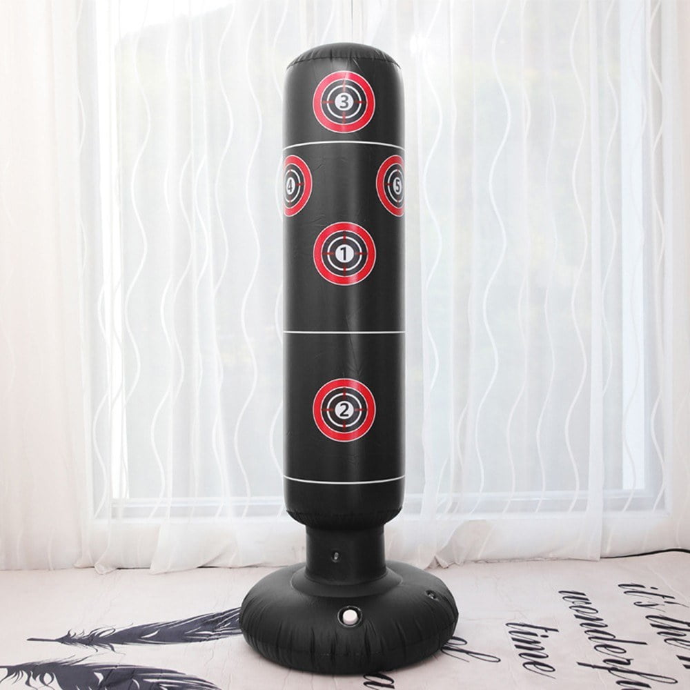 Inflatable Fitness Punching Bag Stand for Indoor Boxing
