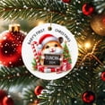 thumbnail image 5 of Duck Baby Ornament Xmas, Personalized Expecting Baby First Time Parent Gifts, Baby Duck Ornament, Custom Name Baby's First Christmas Ornament, Pregnancy Announcement Christmas Tree Decorations wgMR3e, 5 of 6