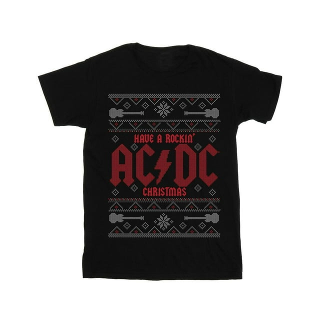 ACDC T-Shirt de Noël pour Garçons