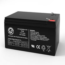 Shoprider Echo 3 12V 14Ah Electric Scooter Battery - This Is an AJC Brand Replacement