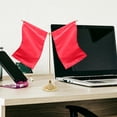 thumbnail image 4 of ETHZZLE Indoor Flag Stand Flagpole Metal Golden 1Set for Various Festive Events, 4 of 8