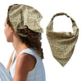 thumbnail image 2 of Bandanas for Women Women's Printed Head Kerchief with Ties Head Scarf for Women Multicolor One Size, 2 of 4
