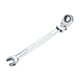 thumbnail image 1 of Unique Bargains 11/32" Llave de combinación de trinquete de cabeza flexible SAE 72 dientes, herramientas de extremo de caja de 12 puntos, 1 of 5