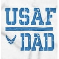 thumbnail image 2 of US Air Force USAF Dad Military Father Hoodie Hooded Sweatshirt Men Brisco Brands M, 2 of 6