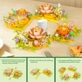 Flowers Building Set For Adults, 965 Pcs Botanical Collection Table Or