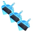 thumbnail image 2 of 3Pcs Mini Dustpan Set Brush for Table Whisk Brooms Small Dustpan Broom Set Mini Dust Pans with Brush Tiny Cleaning Table Sweep for Car Desk Keyboard Countertop Nest, Blue, 2 of 4