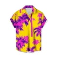 thumbnail image 2 of Rciityk Men's Hawaiian Shirts Summer Casual Short Sleeve Button Up Shirts Top Tropical Beach Shirt Mens Vacation Shirts, 2 of 3