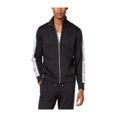 thumbnail image 1 of I-N-C Mens Travel Track Jacket Sweatshirt deepblack XL, 1 of 1