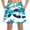 Multicolor A22, variant on Edvintorg Boys Short Swim Trunks Summer Vacation Printed Elastic Waisted Beach Shorts with Drawstring Size 4-15