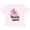 AD-Pink, variant on Be a Flamingo in a Flock of Pigeons with Flowers Girls Toddler T-Shirt