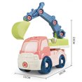 thumbnail image 3 of Construction Toys, Construction Fleet 10" Excavator Toy – Ages 2+ Real Working Parts, Indoor/Outdoor Play, Sturdy Plastic Construction, ISand/Beach Toy, 3 of 3
