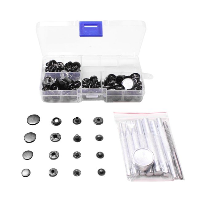 Up to 65% off Kitchen Gadgets High-grade Metal Four-button Fastening Tool combination Suit Jacket Button Kitchen Organizers and Storage