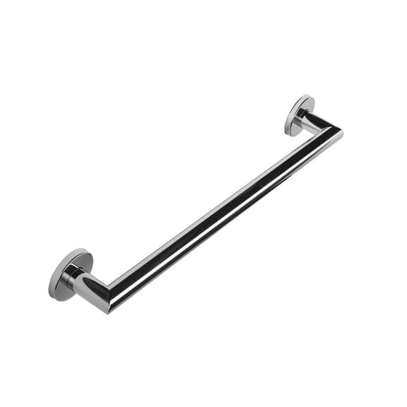 Croydex 23.62 in. Stainless Steel Straight Shower Grab Bar in Chrome